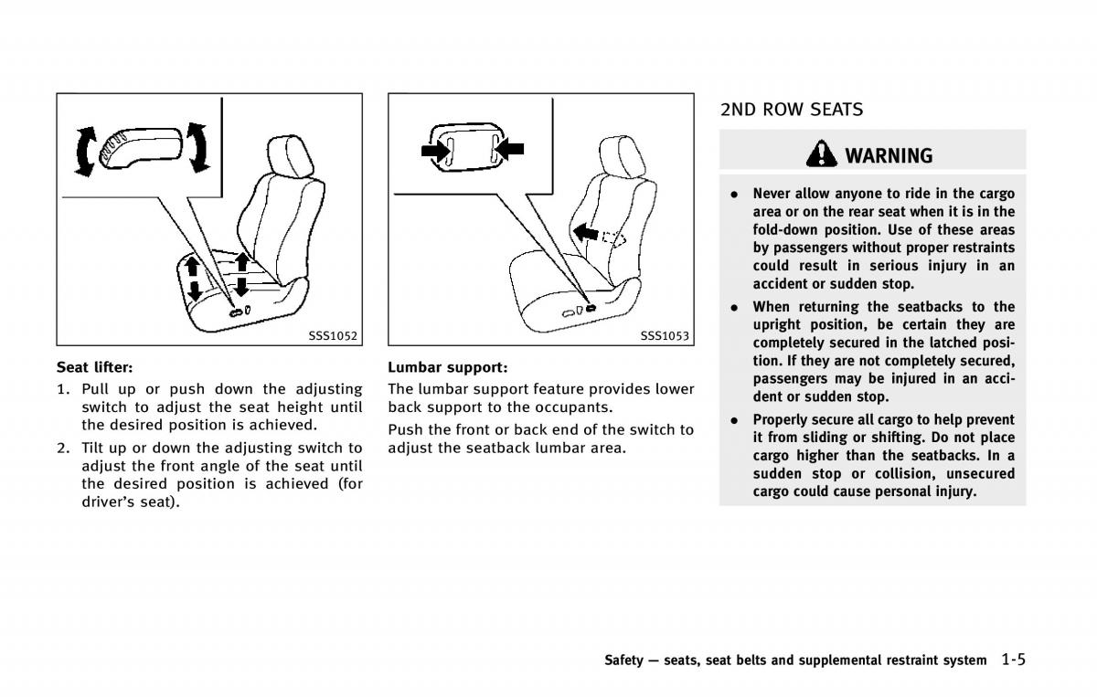 Infiniti QX80 owners manual / page 28