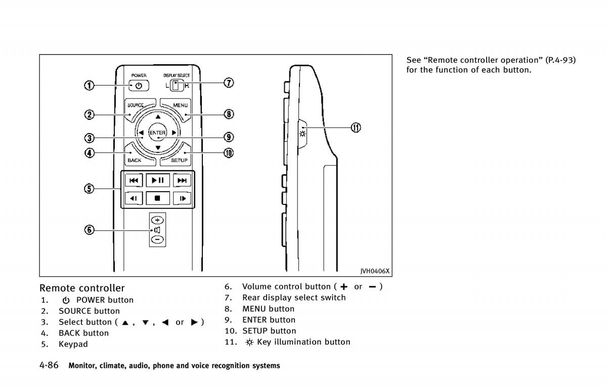 Infiniti QX80 owners manual / page 287