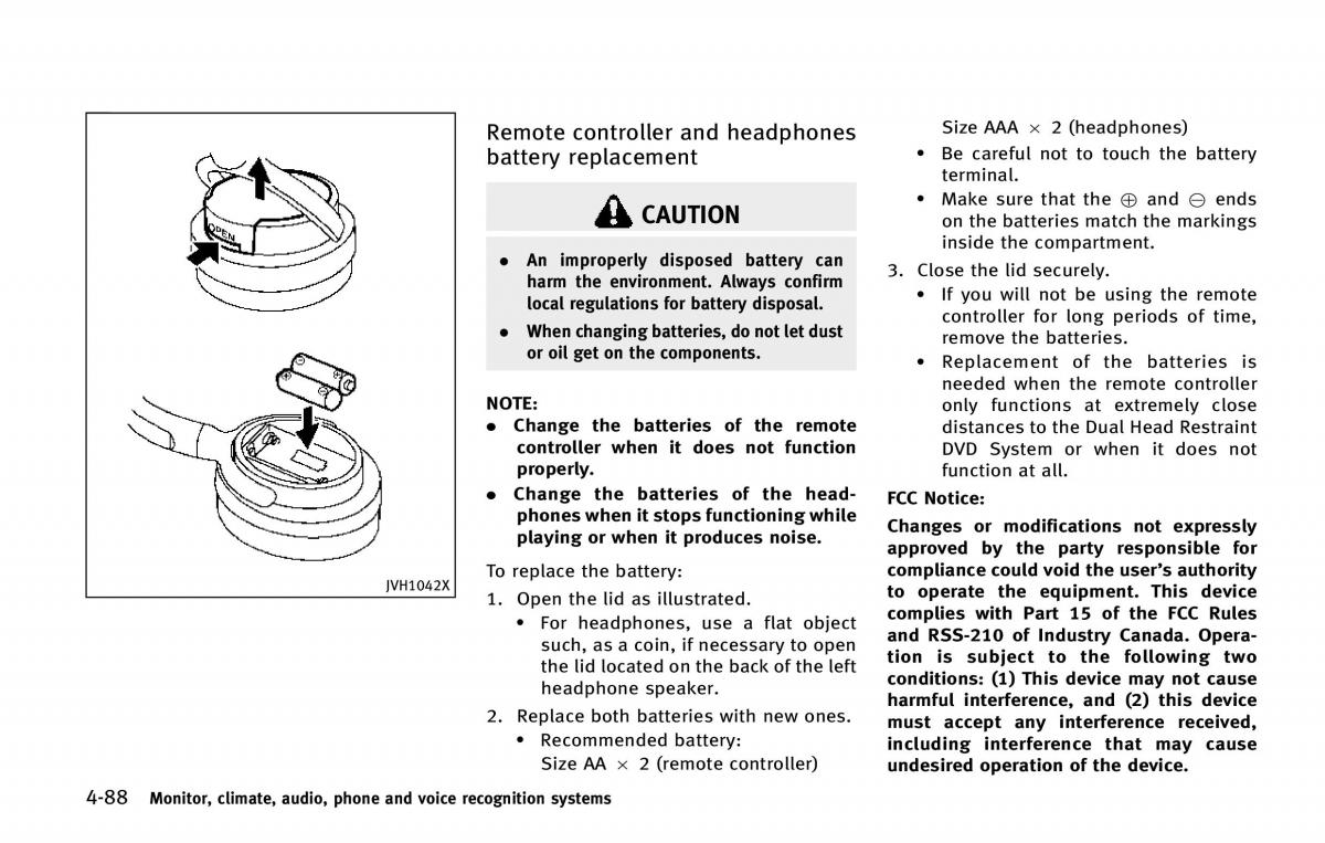 Infiniti QX80 owners manual / page 289