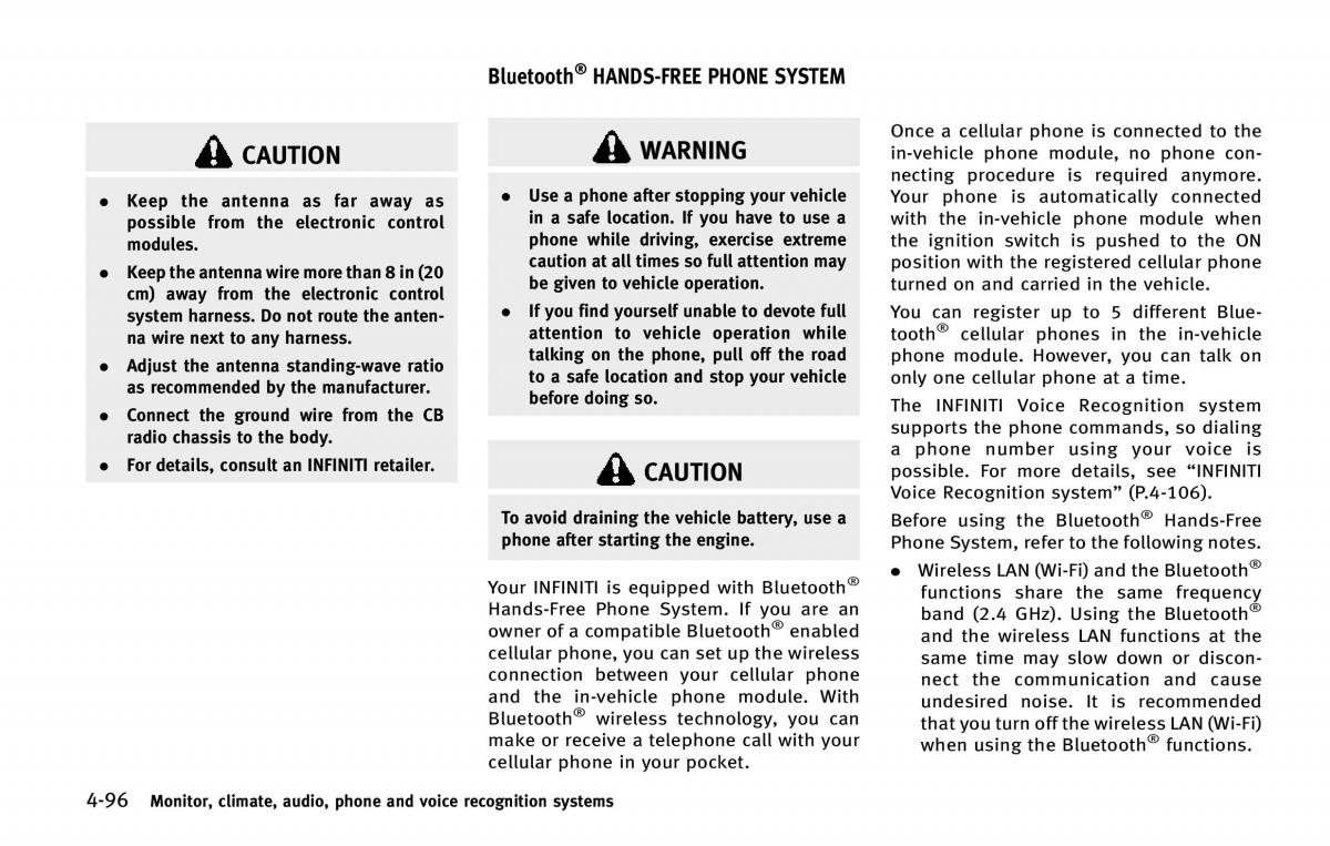 Infiniti QX80 owners manual / page 297