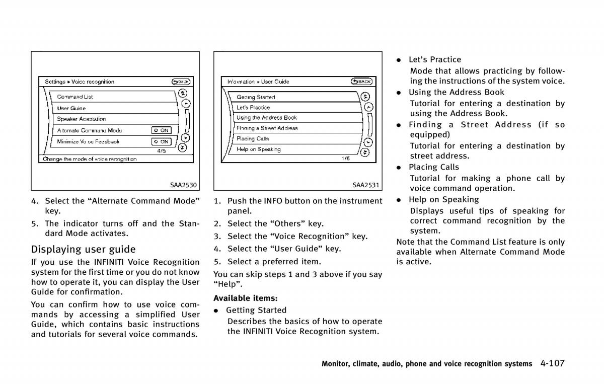 Infiniti QX80 owners manual / page 308