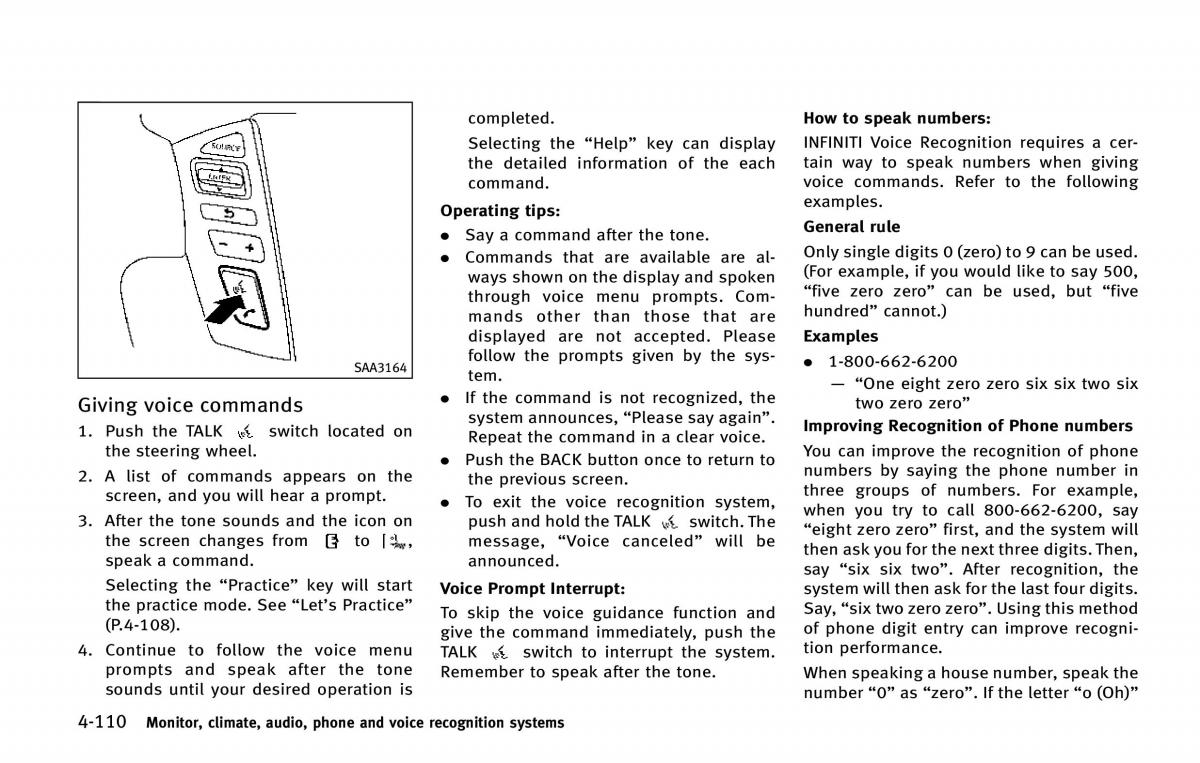 Infiniti QX80 owners manual / page 311