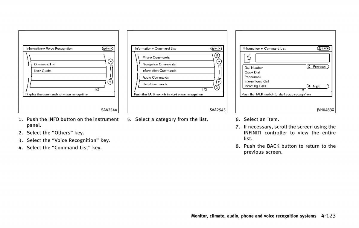 Infiniti QX80 owners manual / page 324