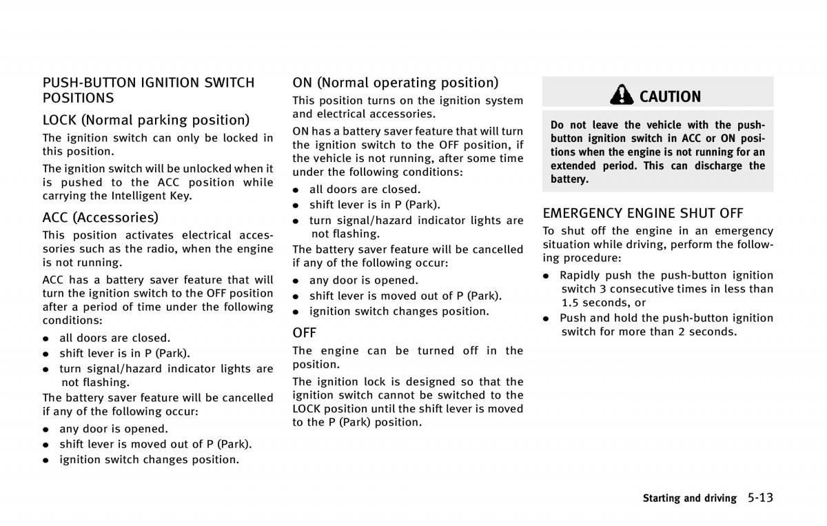 Infiniti QX80 owners manual / page 350