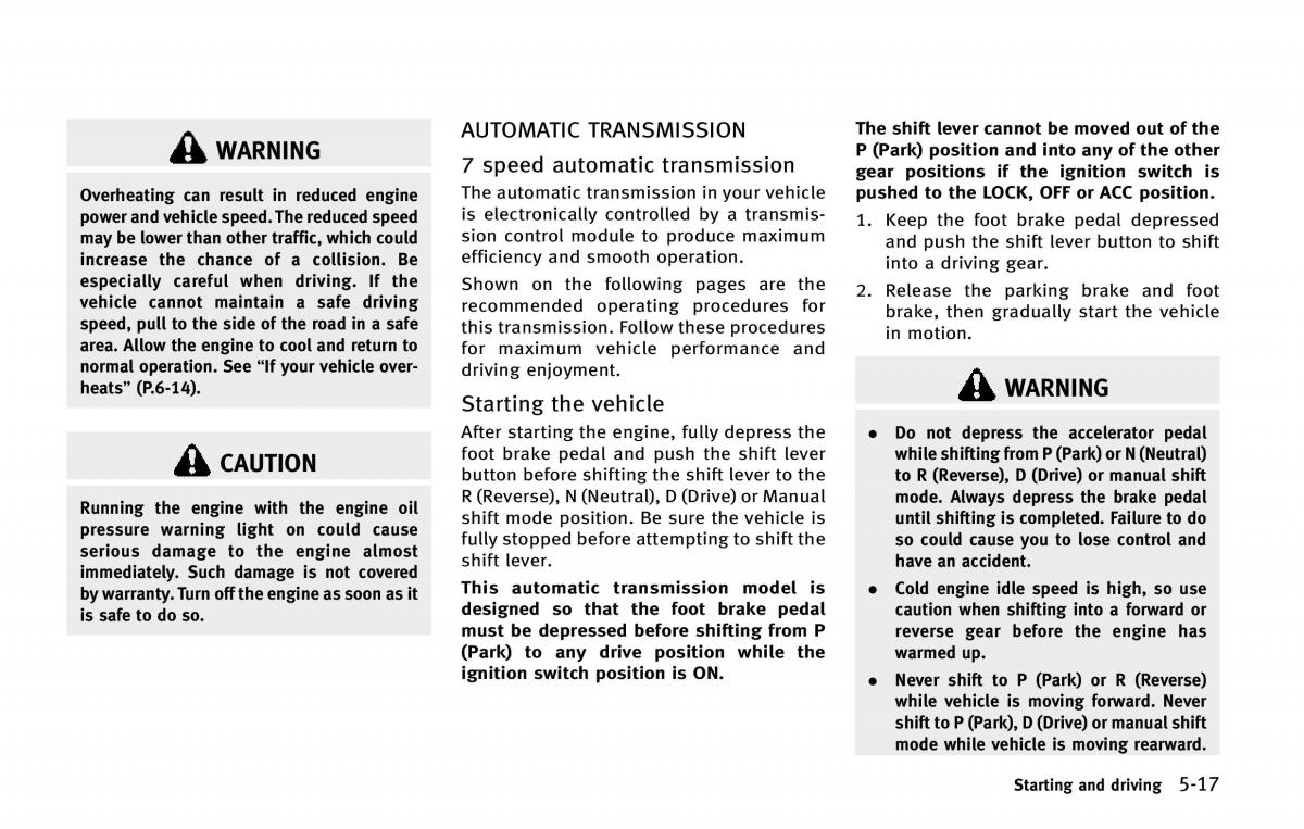 Infiniti QX80 owners manual / page 354