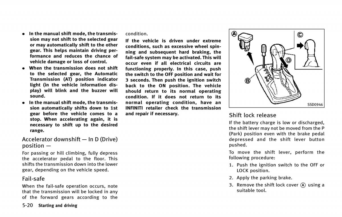 Infiniti QX80 owners manual / page 357