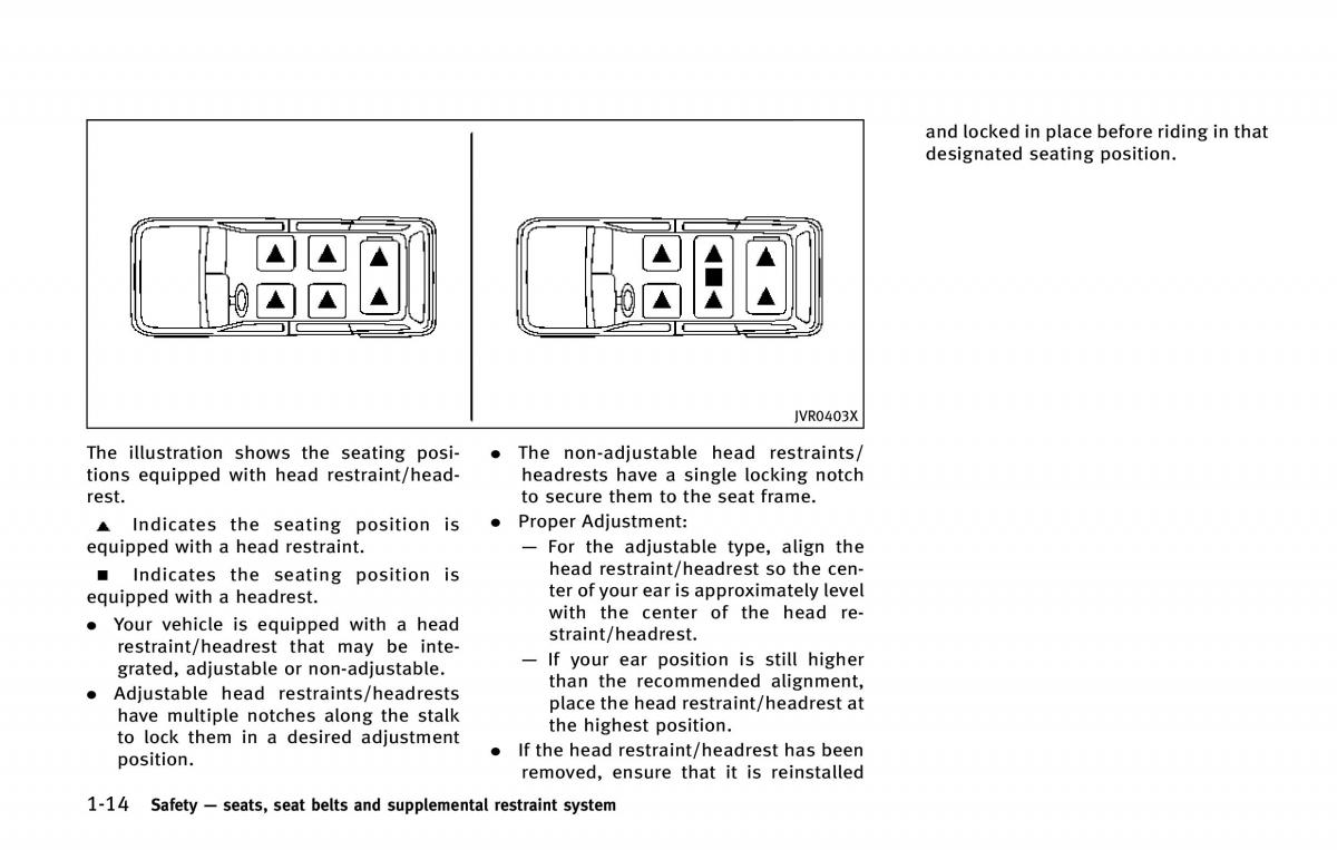 Infiniti QX80 owners manual / page 37