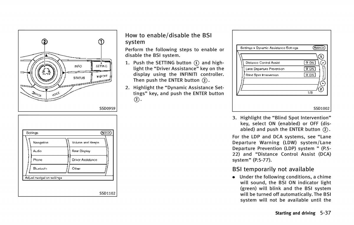 Infiniti QX80 owners manual / page 374