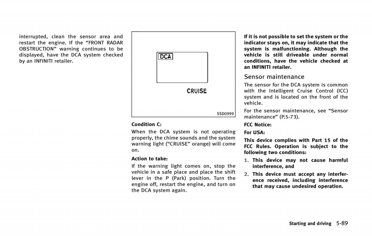 Infiniti QX80 owners manual / page 426