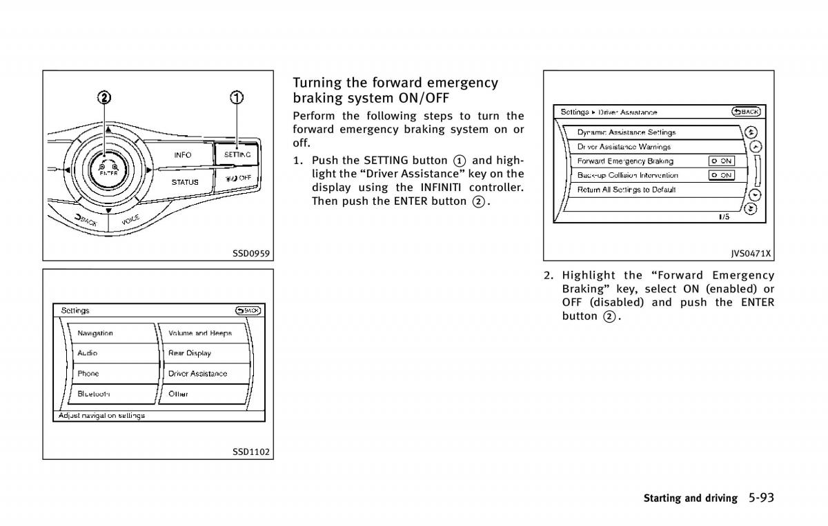 Infiniti QX80 owners manual / page 430