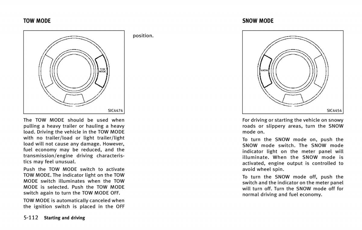 Infiniti QX80 owners manual / page 449