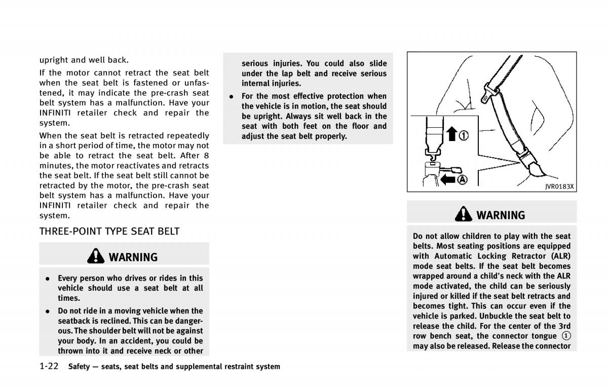 Infiniti QX80 owners manual / page 45