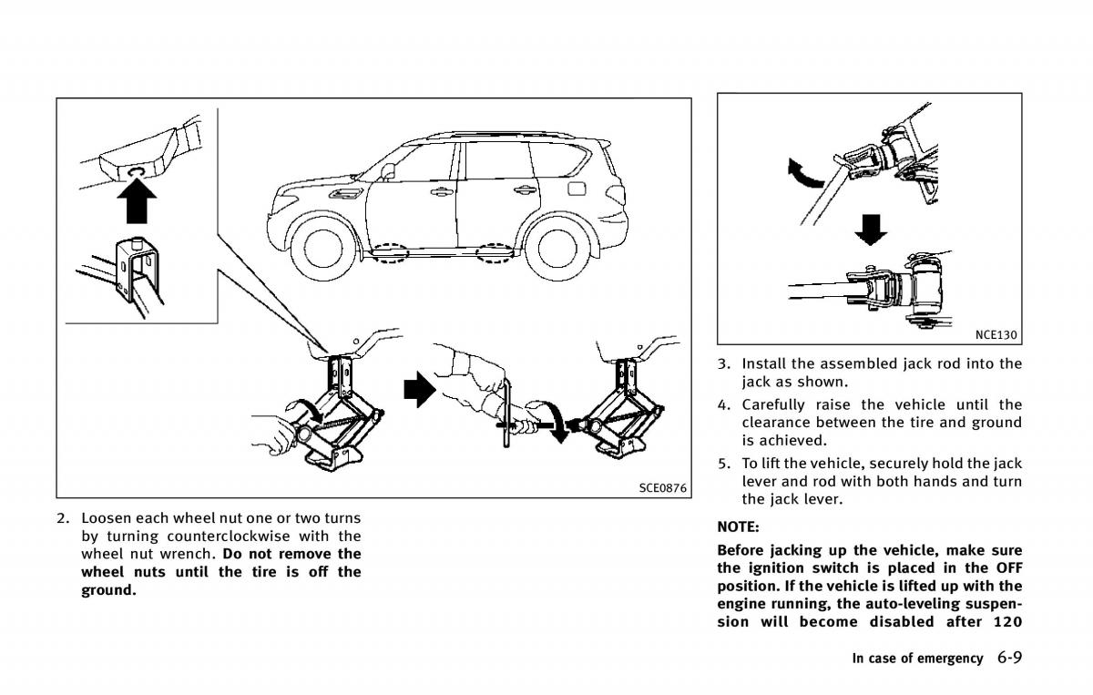 Infiniti QX80 owners manual / page 466