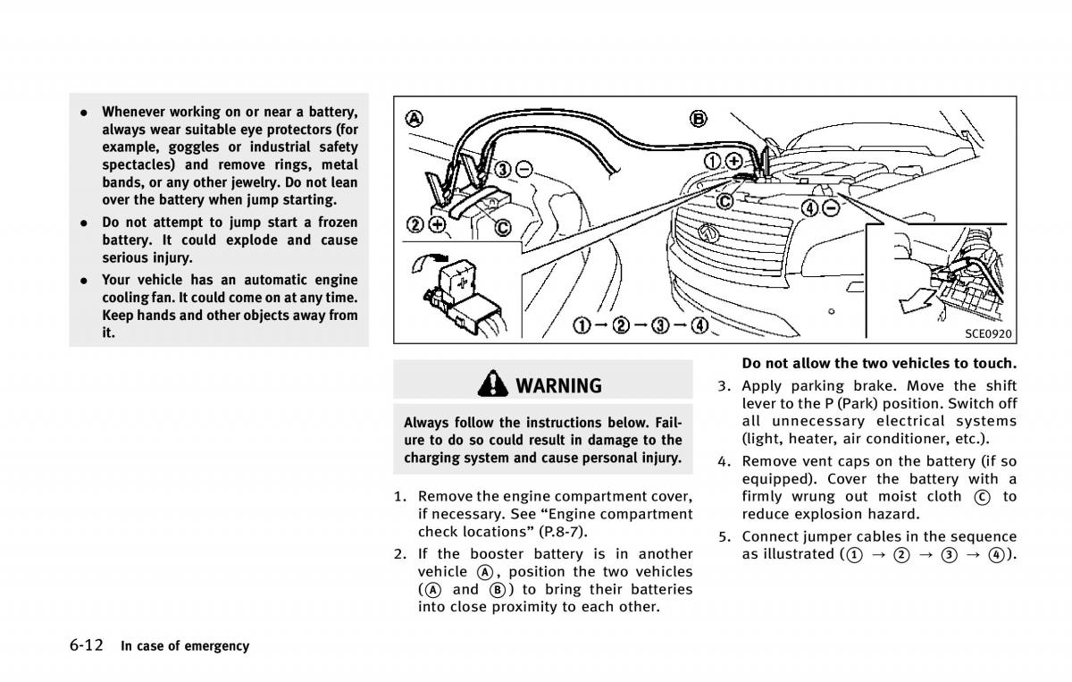 Infiniti QX80 owners manual / page 469