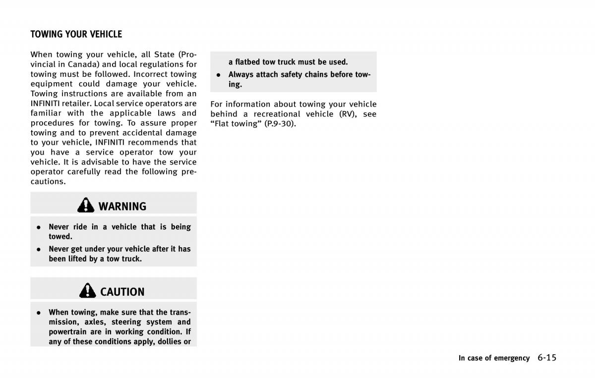 Infiniti QX80 owners manual / page 472