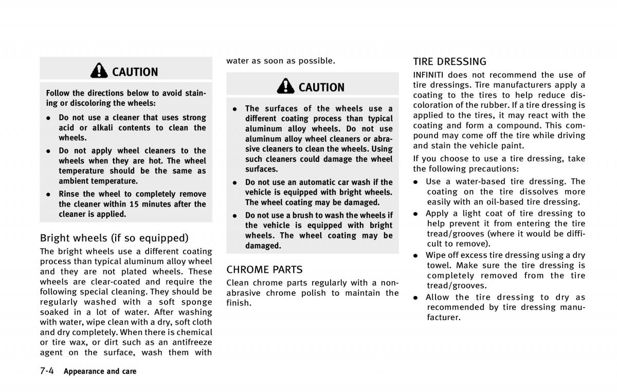 Infiniti QX80 owners manual / page 481