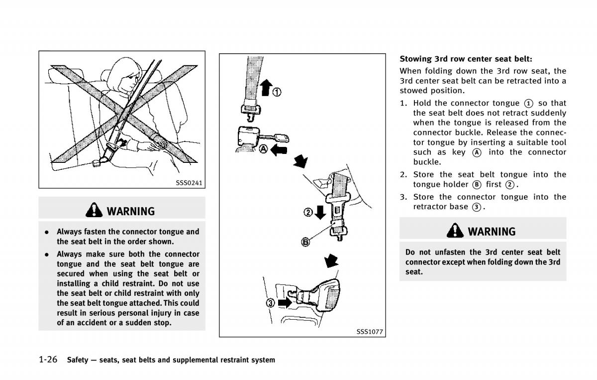 Infiniti QX80 owners manual / page 49