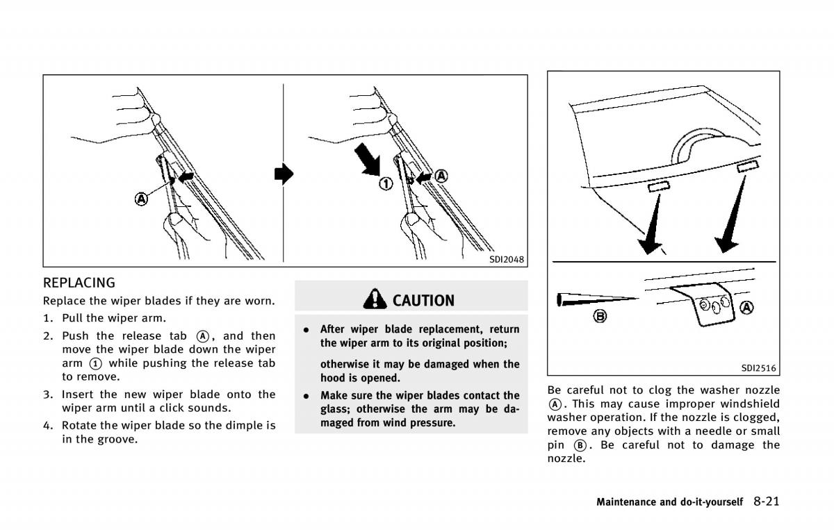 Infiniti QX80 owners manual / page 506