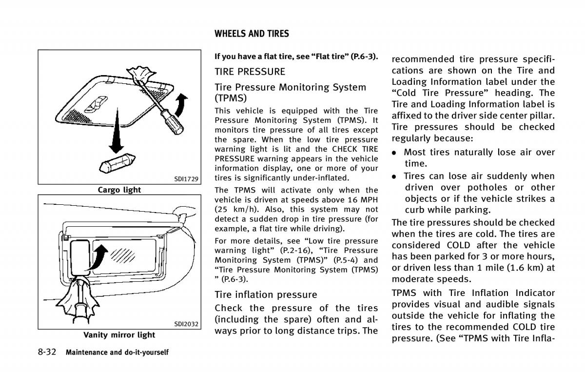 Infiniti QX80 owners manual / page 517