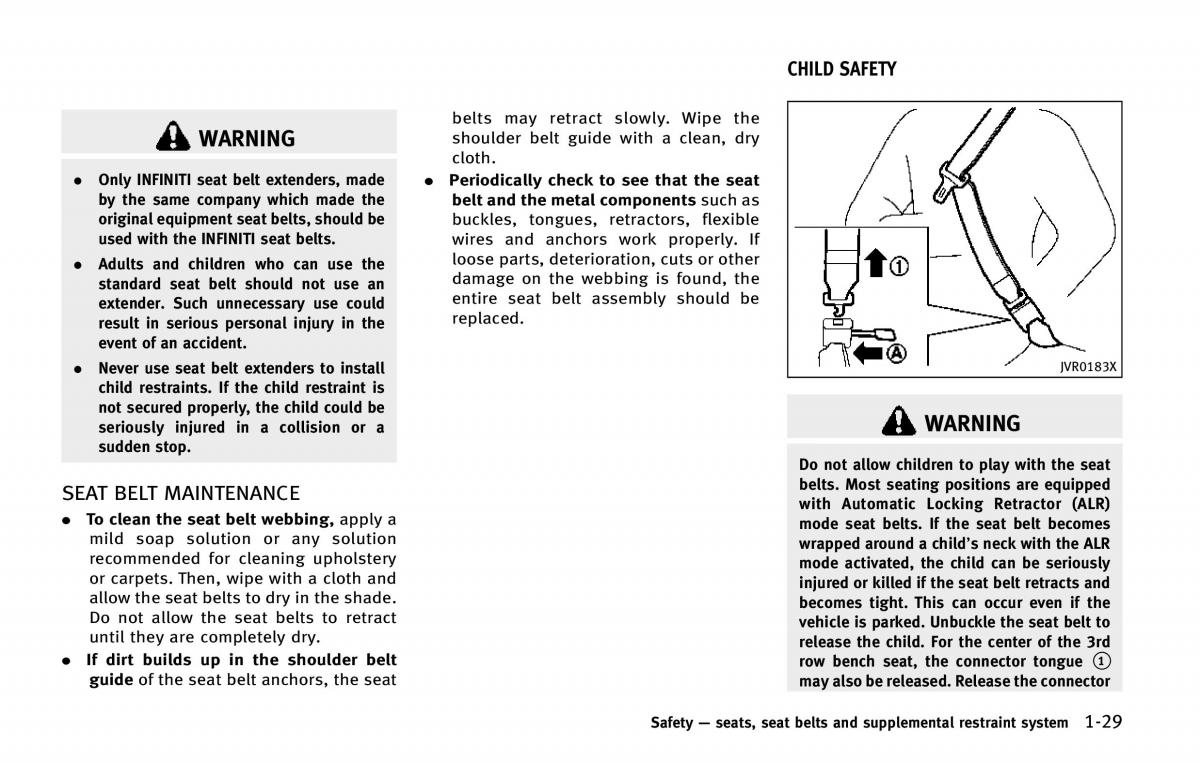 Infiniti QX80 owners manual / page 52