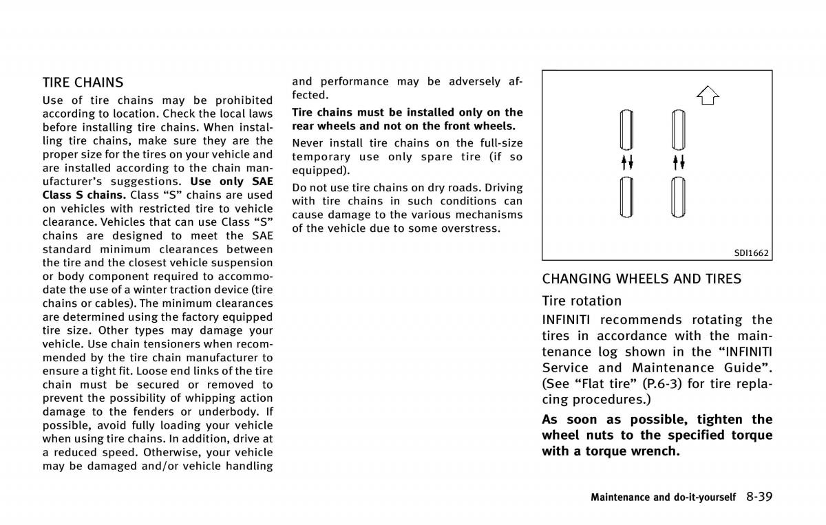 Infiniti QX80 owners manual / page 524