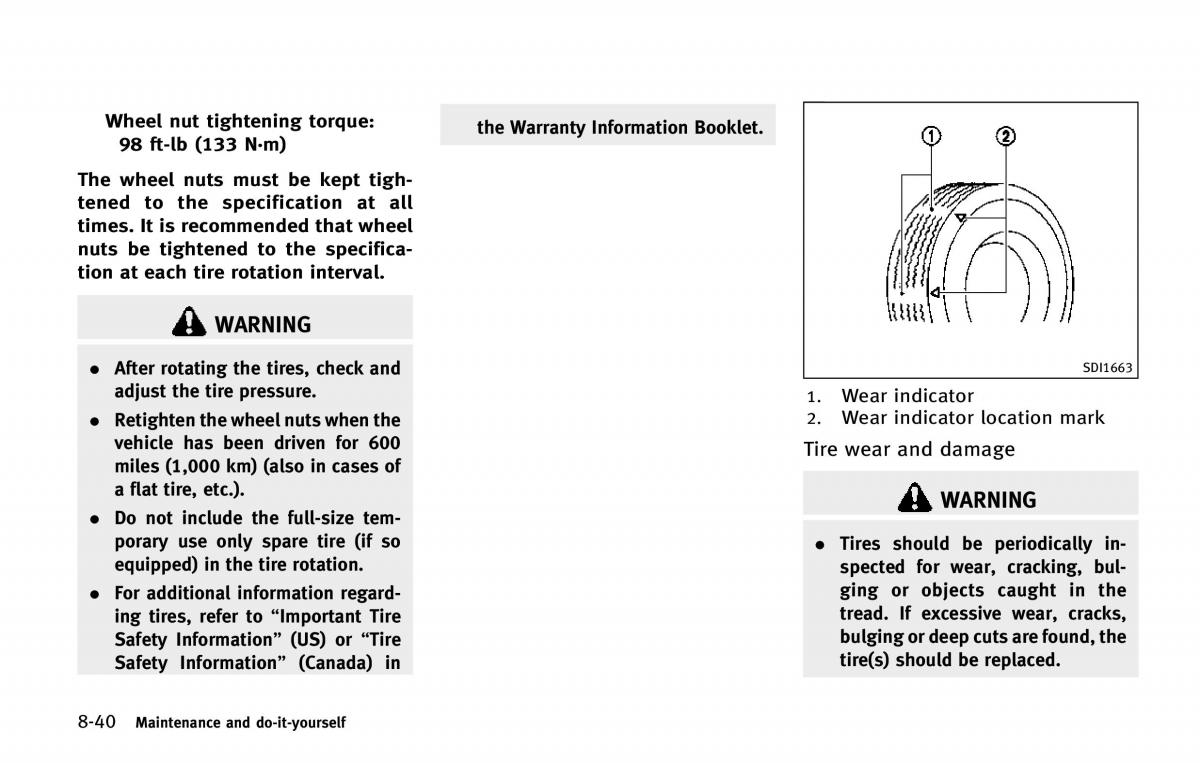 Infiniti QX80 owners manual / page 525