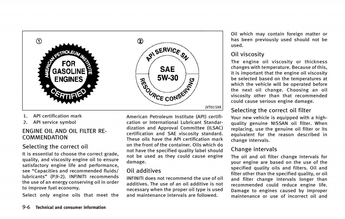 Infiniti QX80 owners manual / page 535