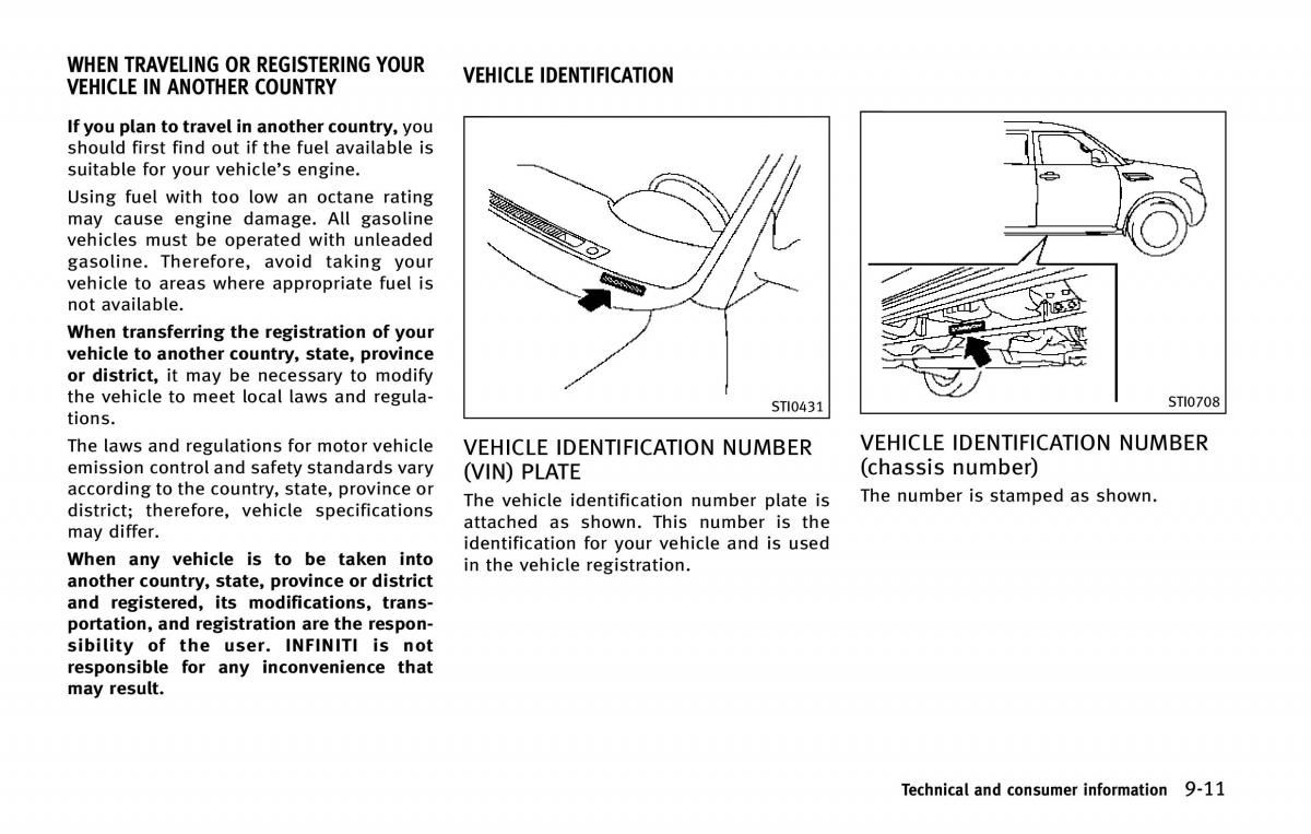 Infiniti QX80 owners manual / page 540