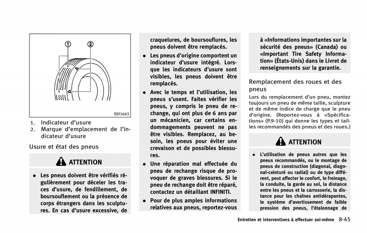 Infiniti QX80 manuel du proprietaire / page 580