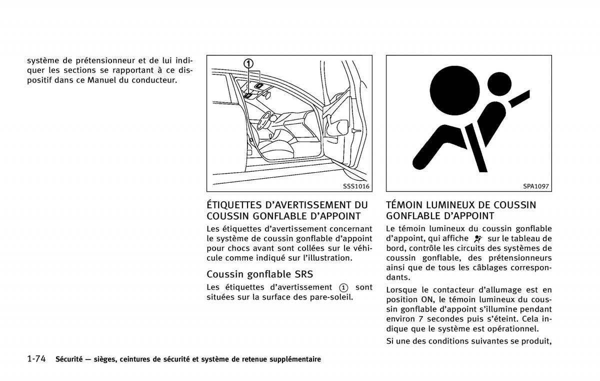 Infiniti QX80 manuel du proprietaire / page 99