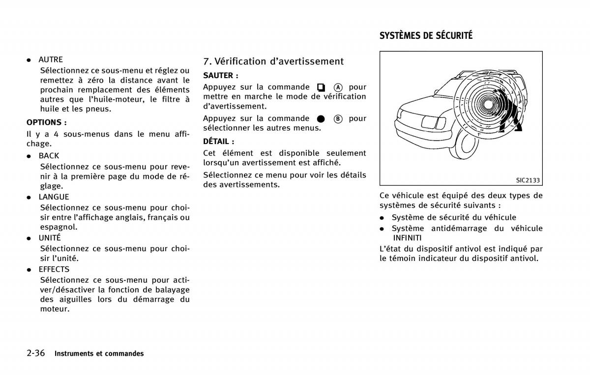 Infiniti QX80 manuel du proprietaire / page 137