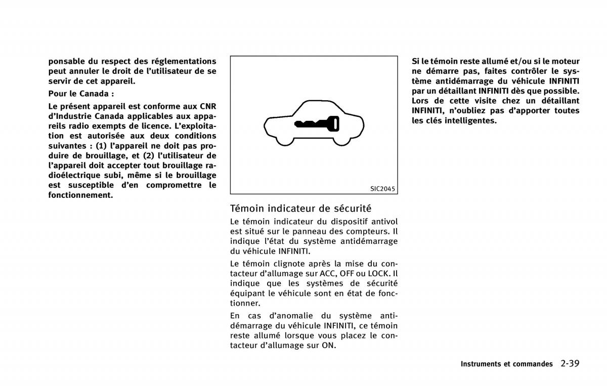 Infiniti QX80 manuel du proprietaire / page 140