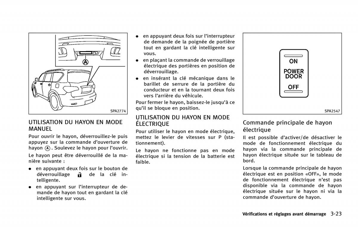 Infiniti QX80 manuel du proprietaire / page 206