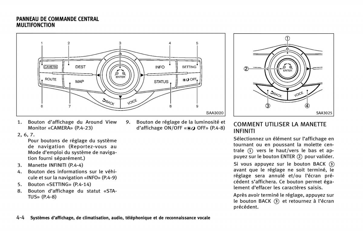 Infiniti QX80 manuel du proprietaire / page 227