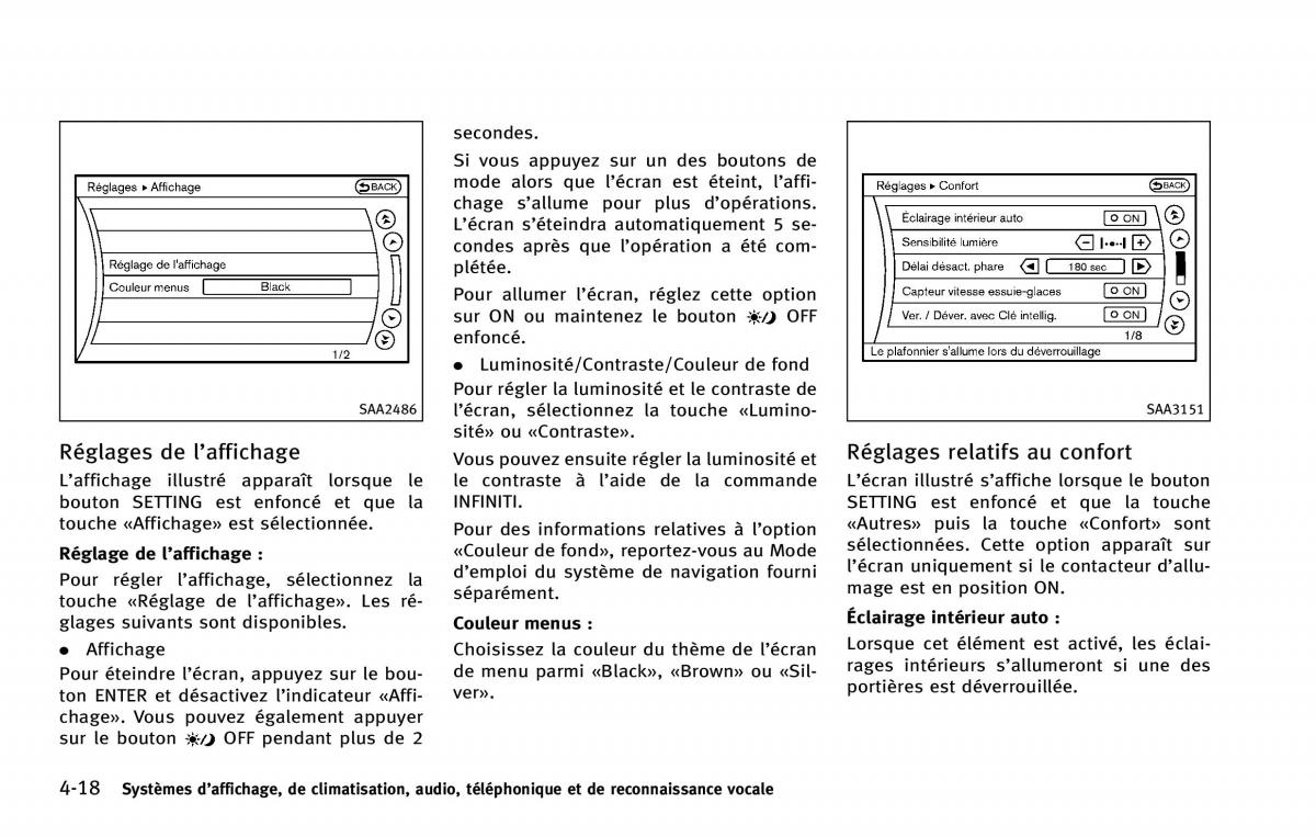 Infiniti QX80 manuel du proprietaire / page 241