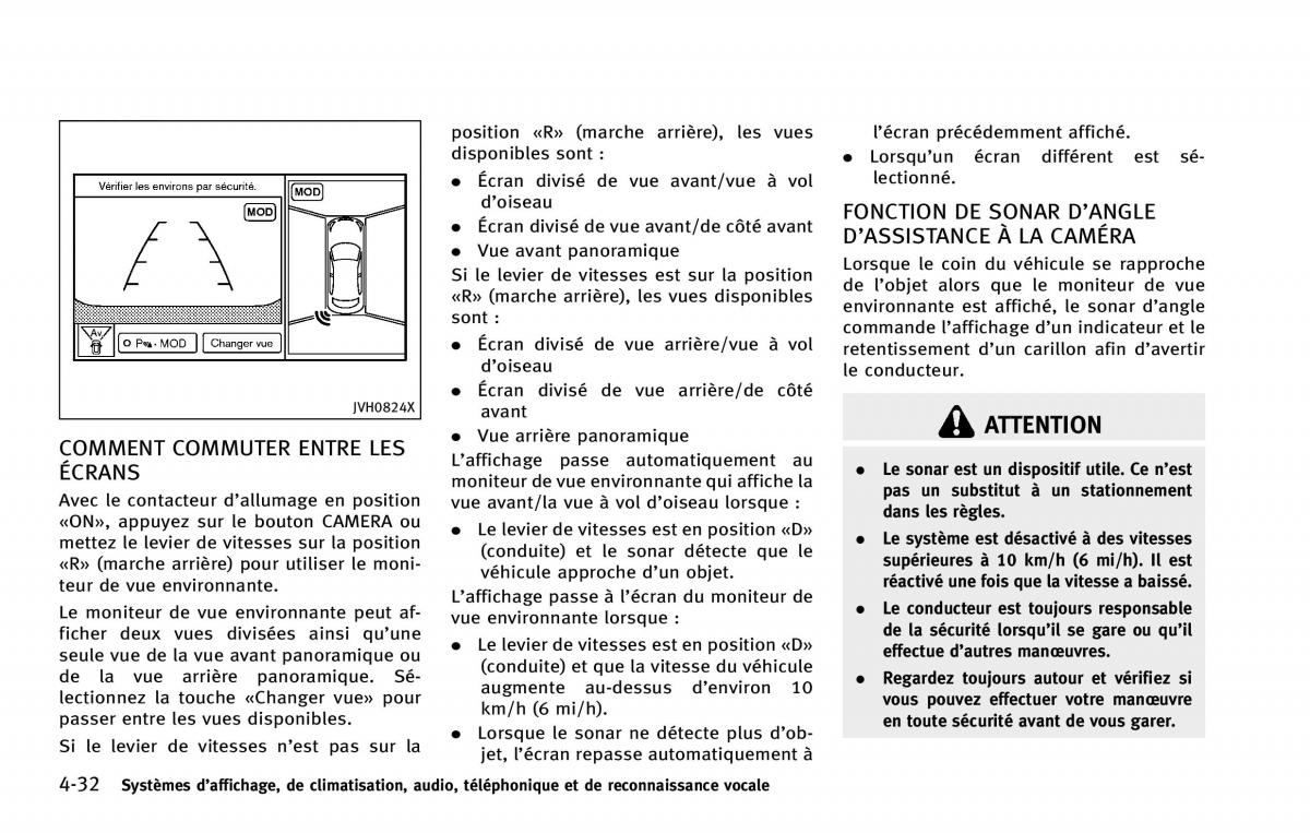 Infiniti QX80 manuel du proprietaire / page 255