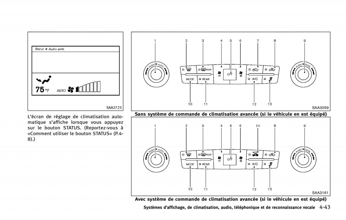 Infiniti QX80 manuel du proprietaire / page 266