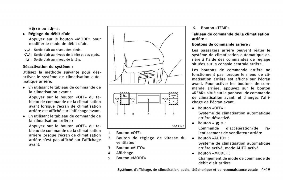 Infiniti QX80 manuel du proprietaire / page 272