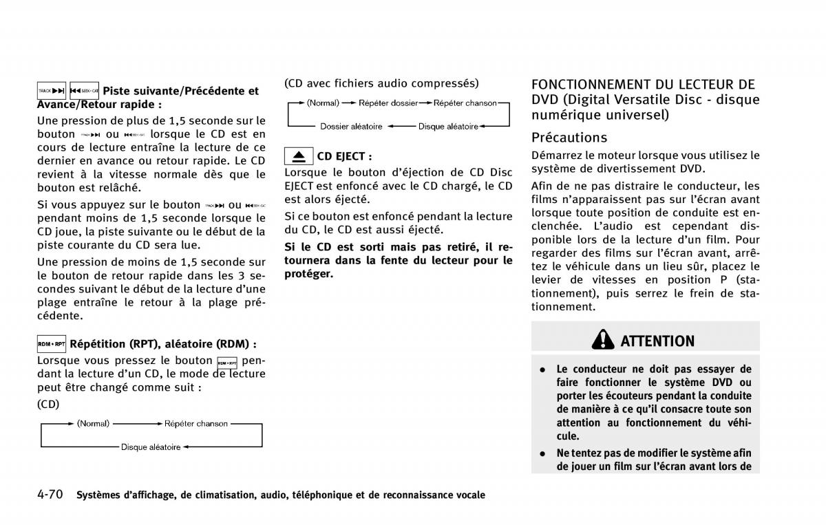 Infiniti QX80 manuel du proprietaire / page 293