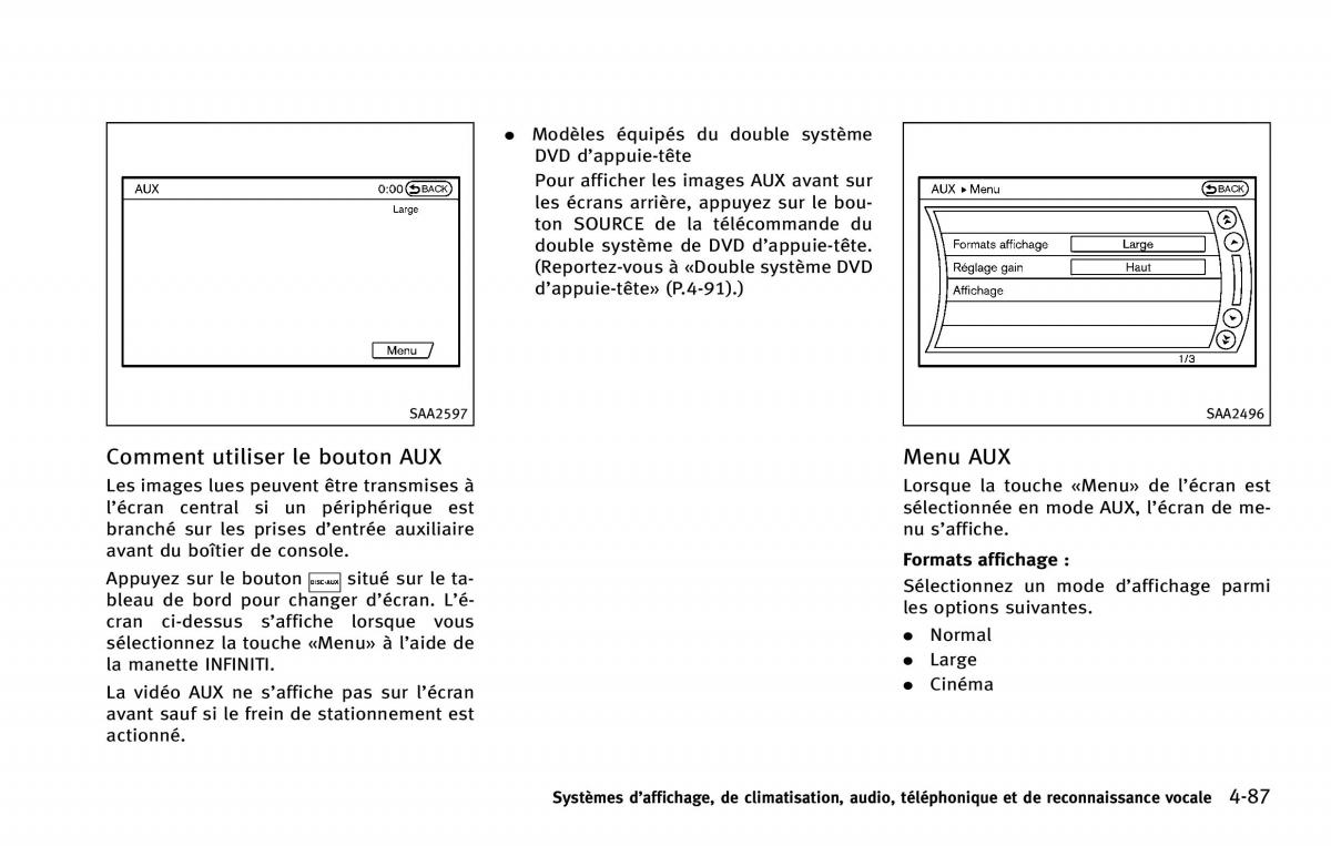 Infiniti QX80 manuel du proprietaire / page 310