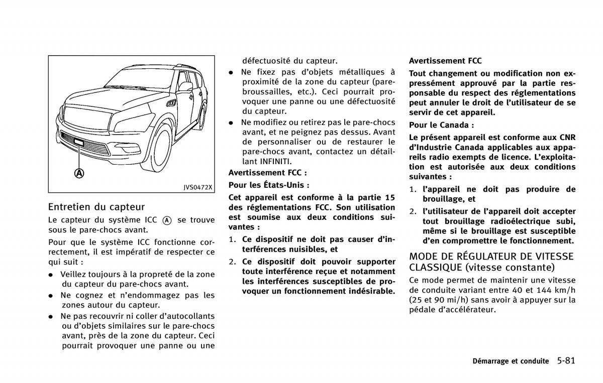 Infiniti QX80 manuel du proprietaire / page 454