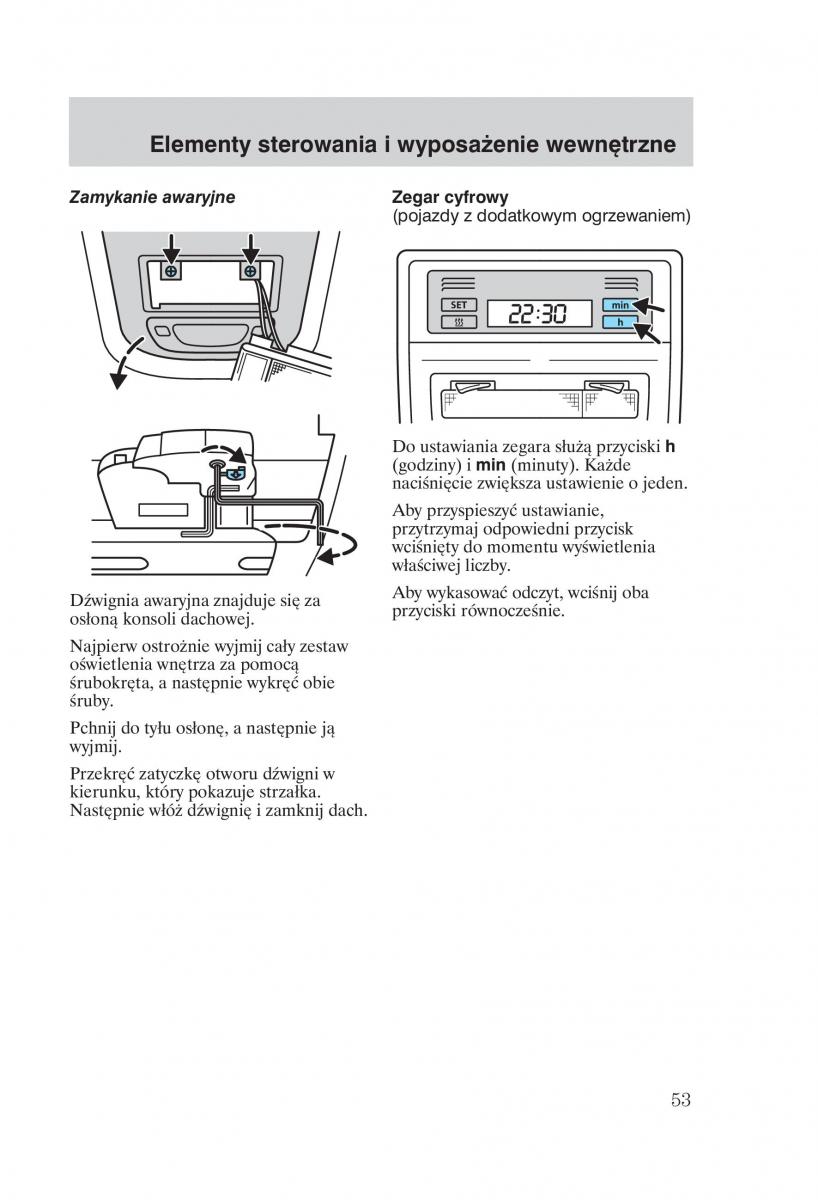 manual Ford Galaxy Ford Galaxy II 2 instrukcja / page 55