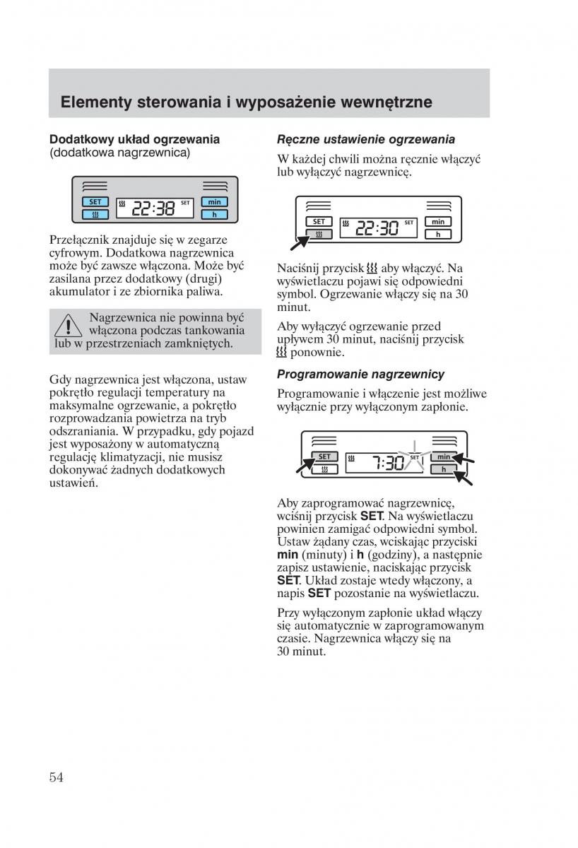 manual Ford Galaxy Ford Galaxy II 2 instrukcja / page 56