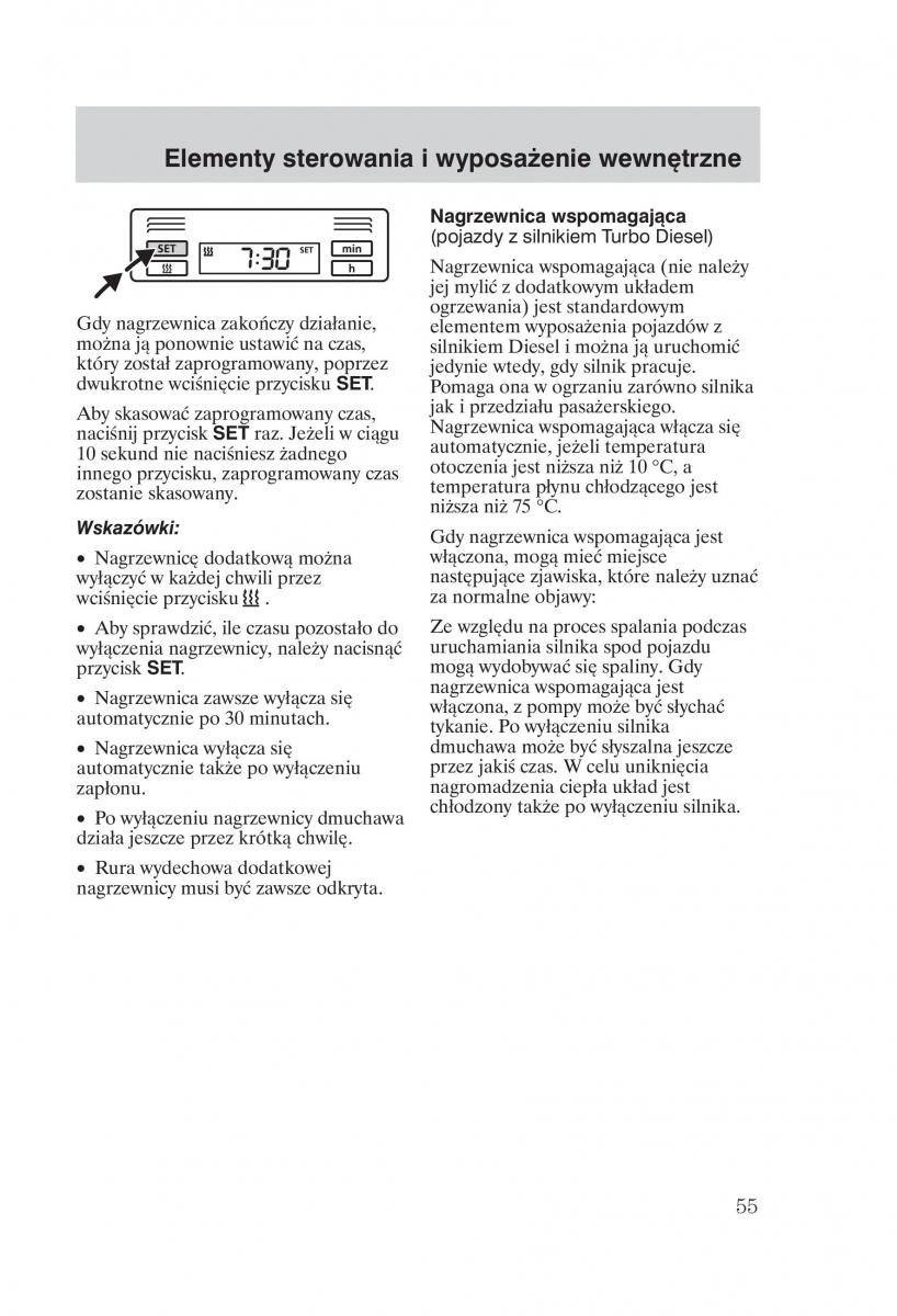 manual Ford Galaxy Ford Galaxy II 2 instrukcja / page 57