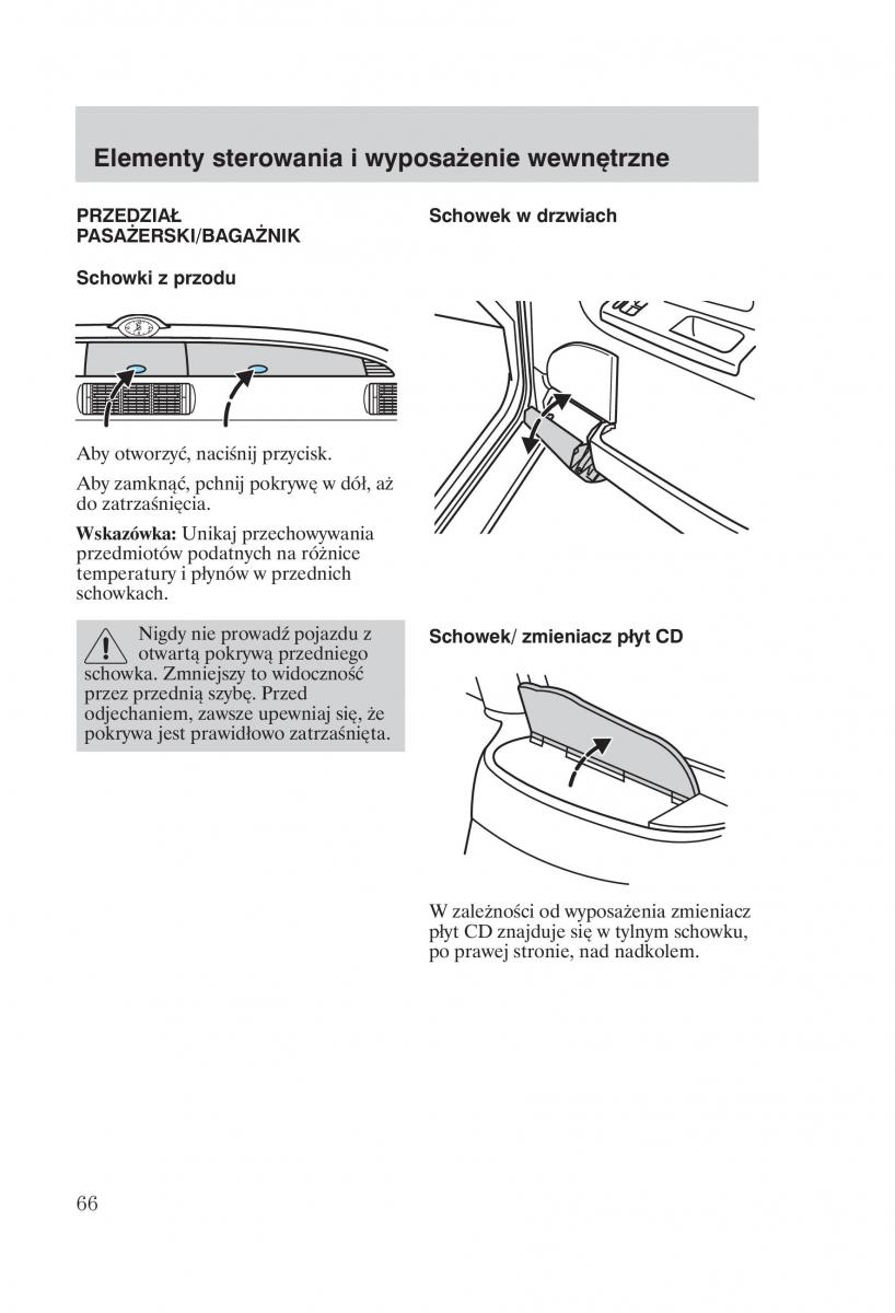 manual Ford Galaxy Ford Galaxy II 2 instrukcja / page 68