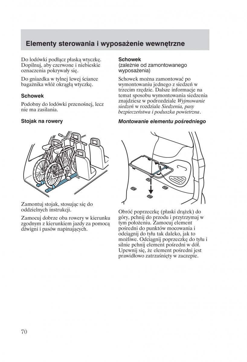 manual Ford Galaxy Ford Galaxy II 2 instrukcja / page 72