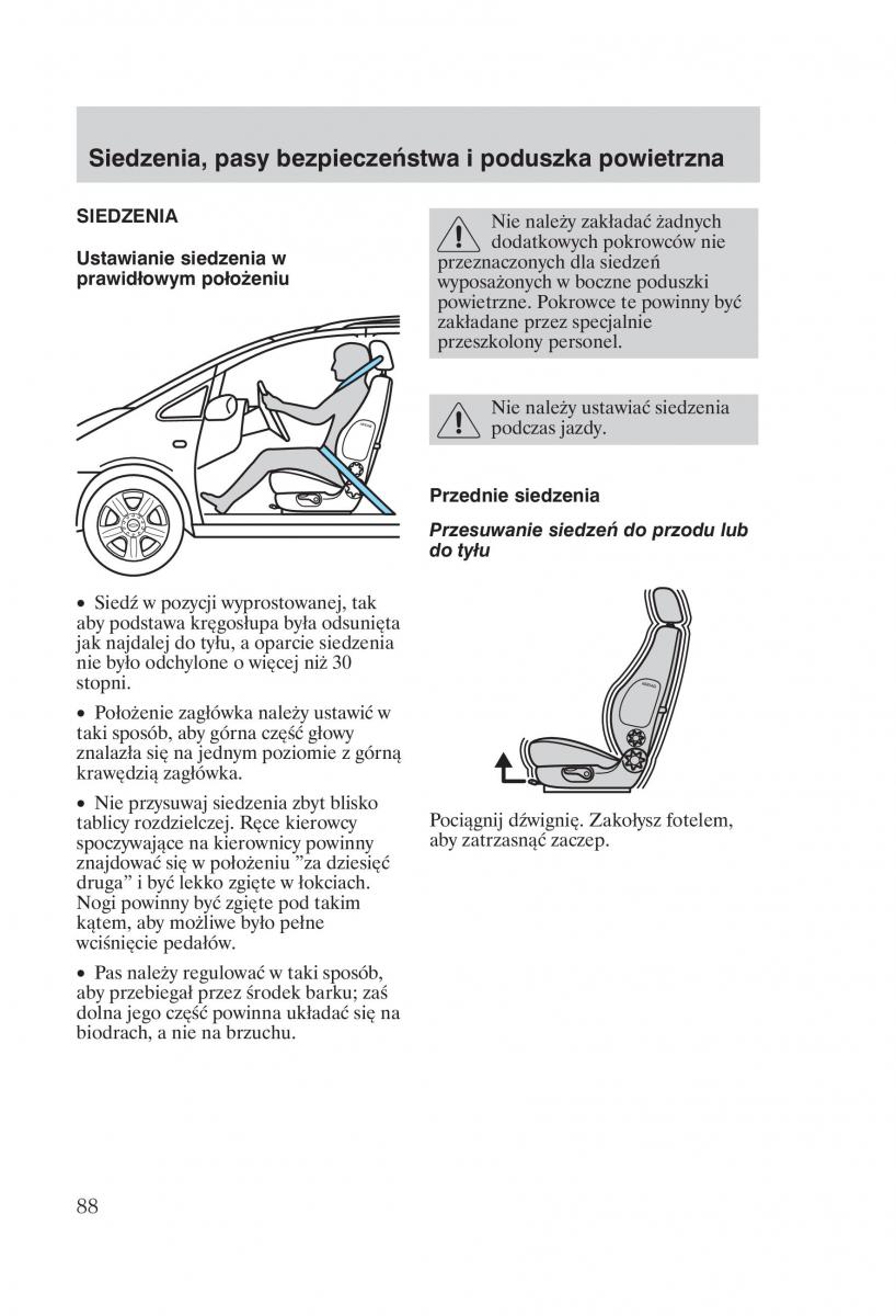 manual Ford Galaxy Ford Galaxy II 2 instrukcja / page 90