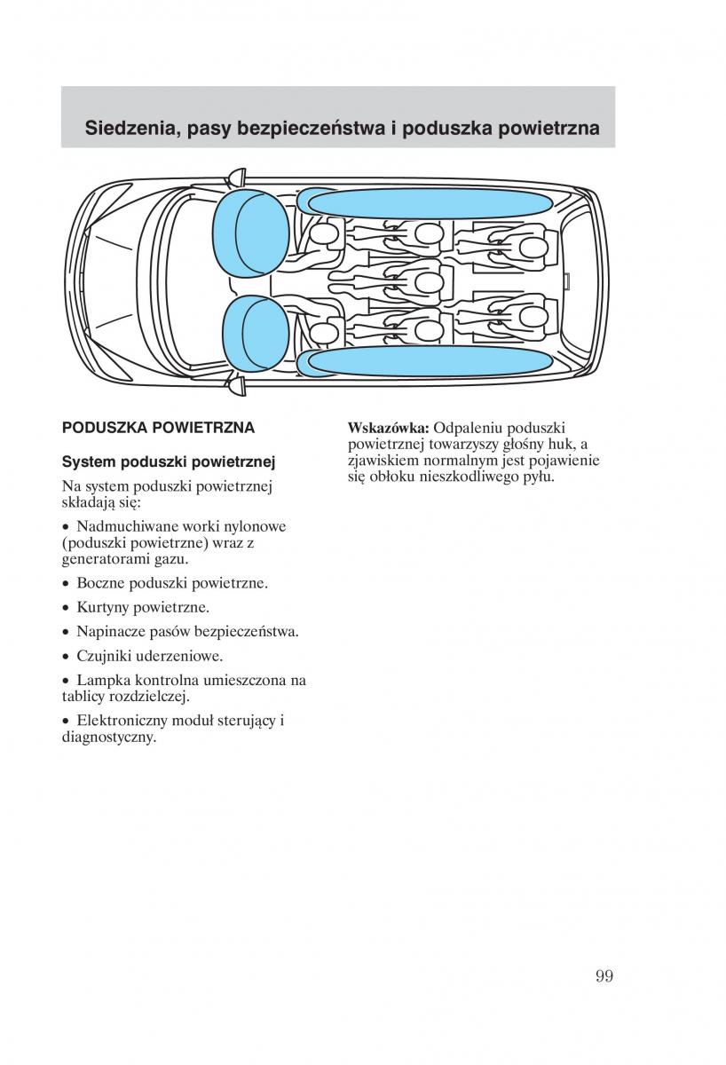 manual Ford Galaxy Ford Galaxy II 2 instrukcja / page 101