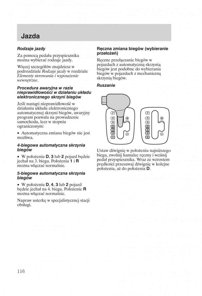 manual Ford Galaxy Ford Galaxy II 2 instrukcja / page 118