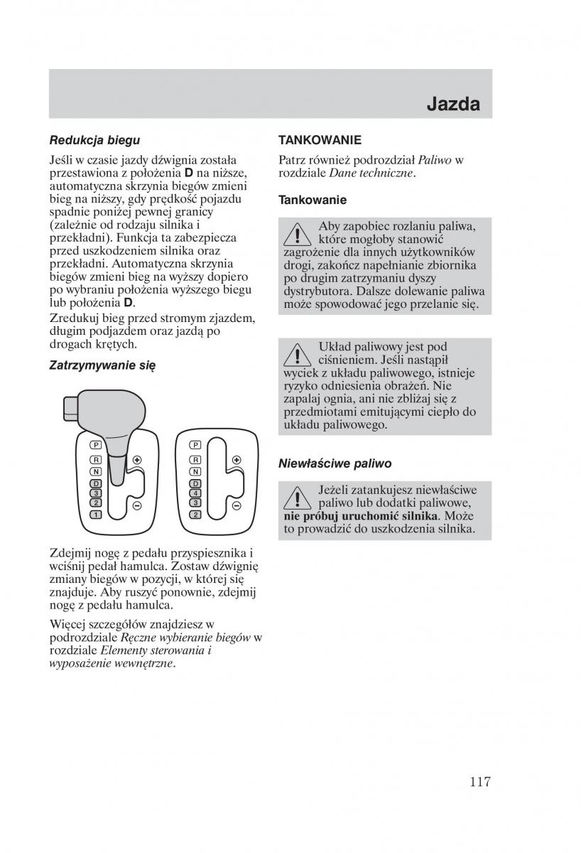 manual Ford Galaxy Ford Galaxy II 2 instrukcja / page 119